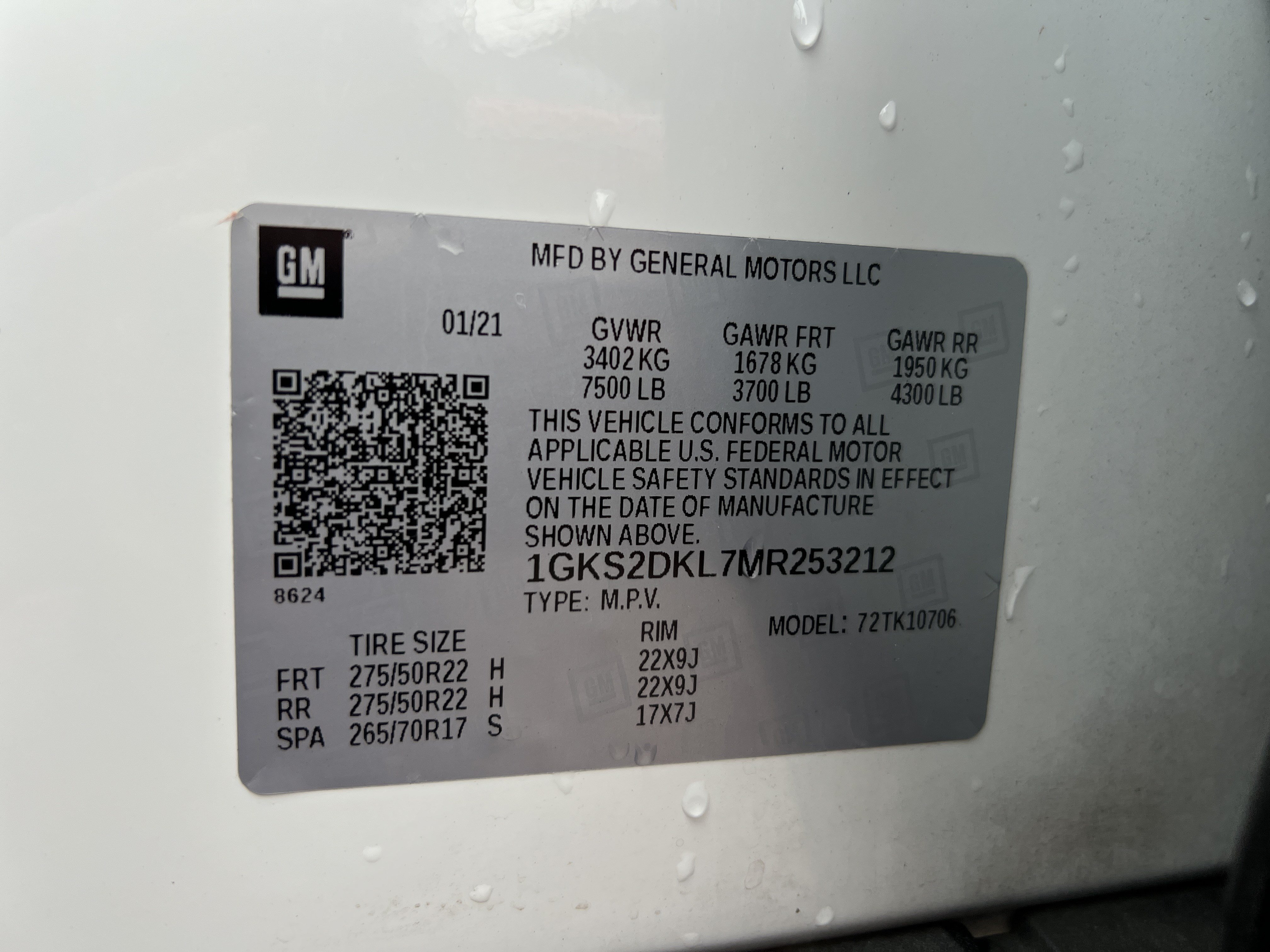 Used 2021 GMC Yukon Denali w/ Denali Premium Package AWD/4WD image 33