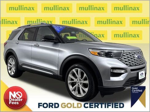 Certified 2022 Ford Explorer Platinum w/ Equipment Group 601A image 1