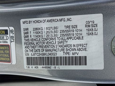 Used 2019 Acura RDX w/ Technology Package image 33