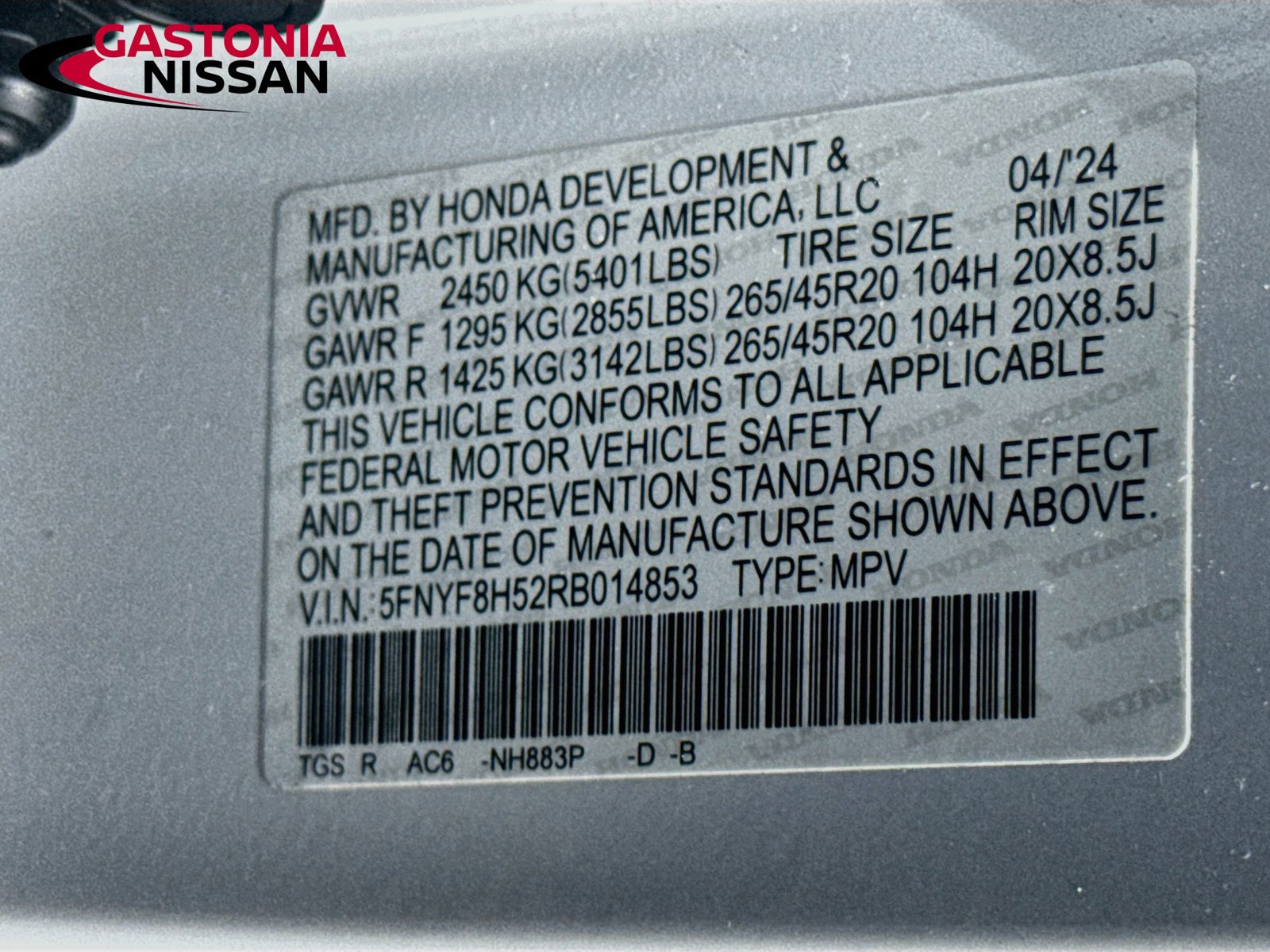 Used 2024 Honda Passport EX-L image 40