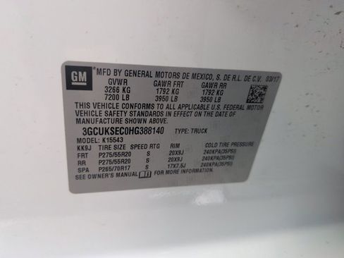 Used 2017 Chevrolet Silverado 1500 LTZ w/ Sport Package image 25