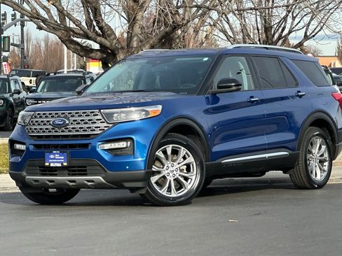 Certified 2022 Ford Explorer Limited w/ Equipment Group 301A image 1