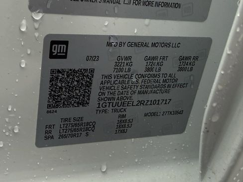 Used 2024 GMC Sierra 1500 AT4 w/ Technology Package image 34