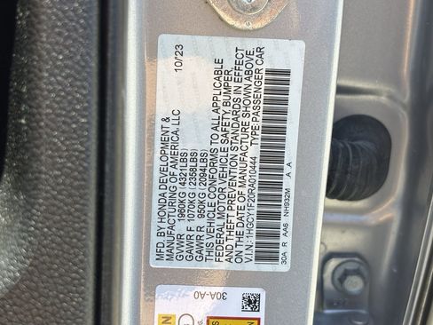 Certified 2024 Honda Accord LX image 30