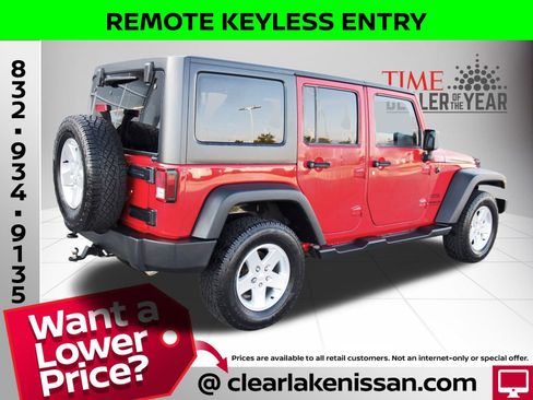 Used 2014 Jeep Wrangler Unlimited Sport w/ Quick Order Package 24S image 7