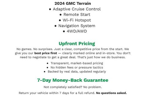 Certified 2024 GMC Terrain SLE w/ Driver Convenience Package AWD/4WD image 2