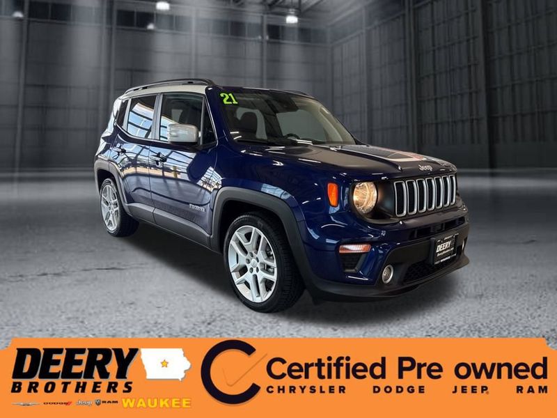 Certified 2021 Jeep Renegade Latitude w/ Convenience Group image 1