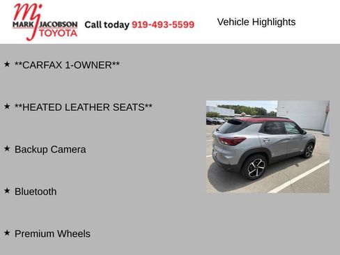 Used 2023 Chevrolet TrailBlazer RS FWD image 6