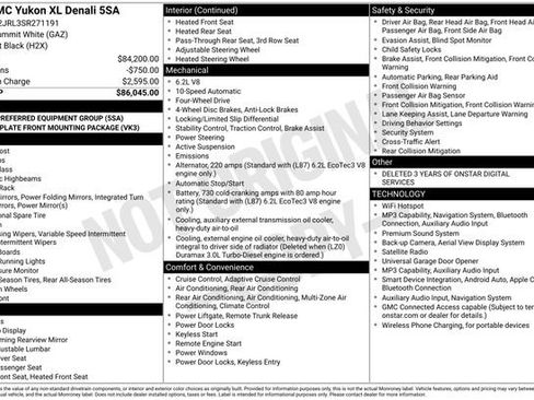 Used 2025 GMC Yukon XL Denali AWD/4WD image 25