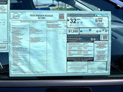New 2026 Nissan Rogue SV FWD image 13