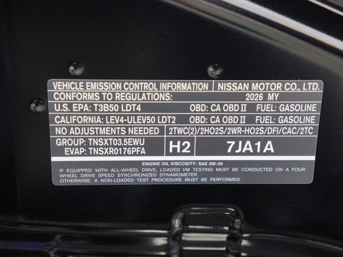 New 2026 Nissan Armada SV RWD image 26