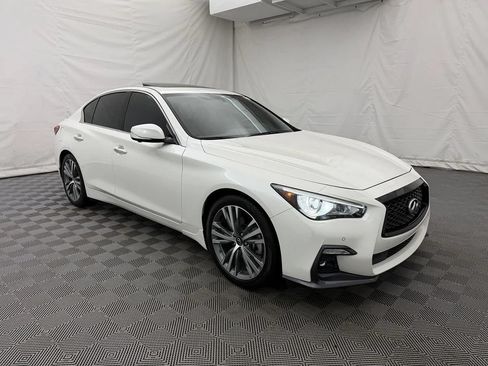 Used 2021 INFINITI Q50 Sensory w/ Cargo Package AWD/4WD image 4