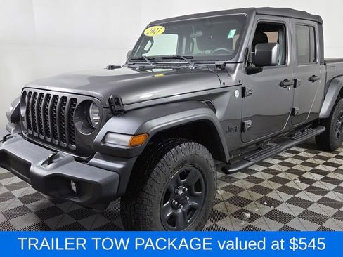 Used 2021 Jeep Gladiator Sport w/ Trailer Tow Package AWD/4WD image 3