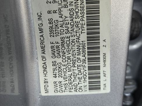 Used 2020 Honda Accord Sport image 30