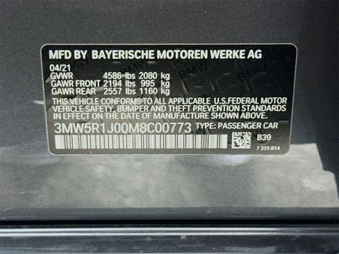 Used 2021 BMW 330i Sedan w/ Premium Package image 33