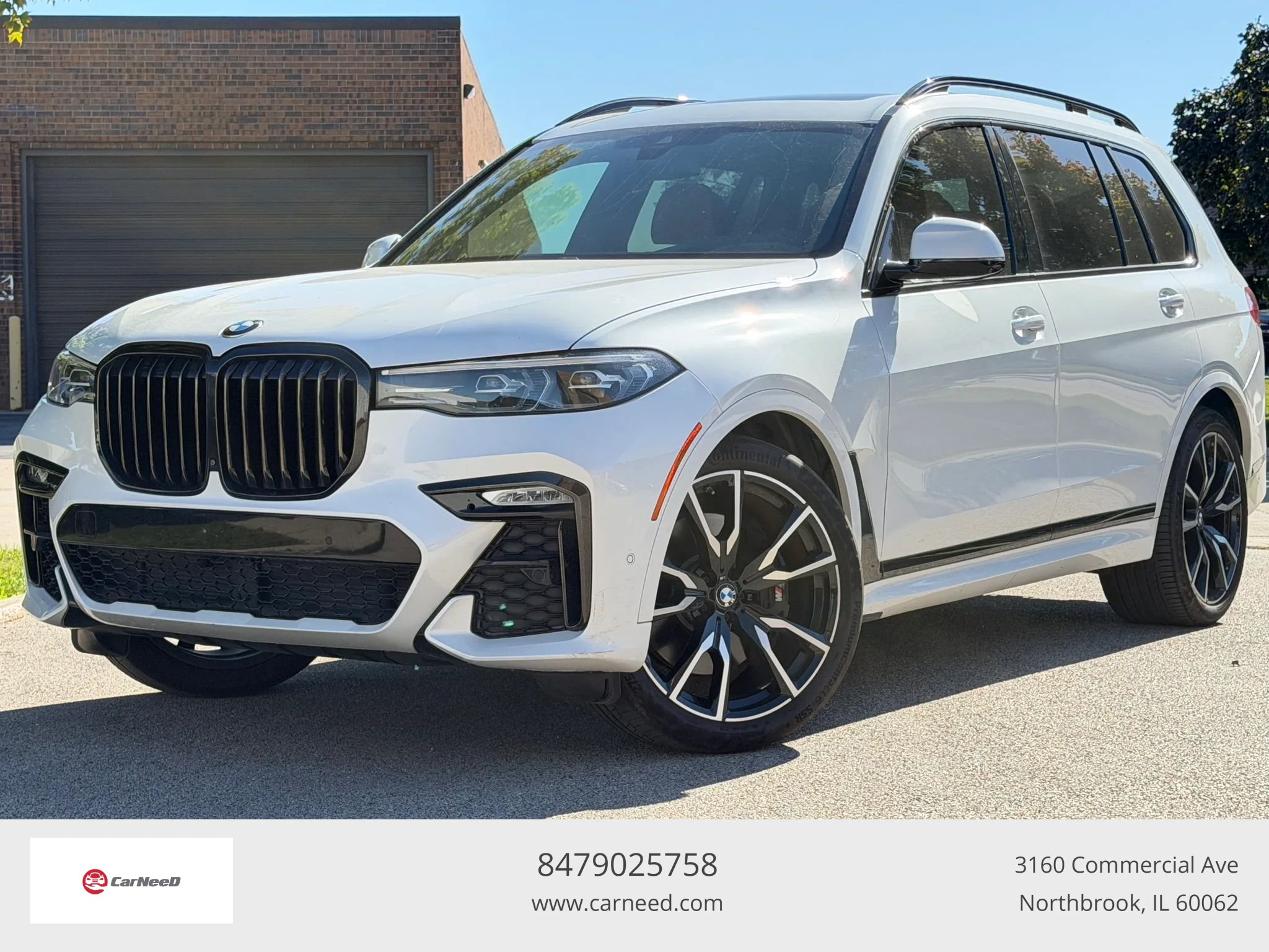Used 2021 BMW X7 xDrive40i w/ M Sport Package AWD/4WD image 1