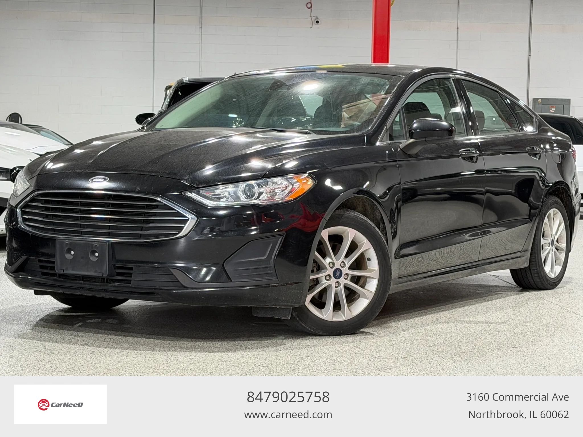 Used 2020 Ford Fusion SE FWD image 1