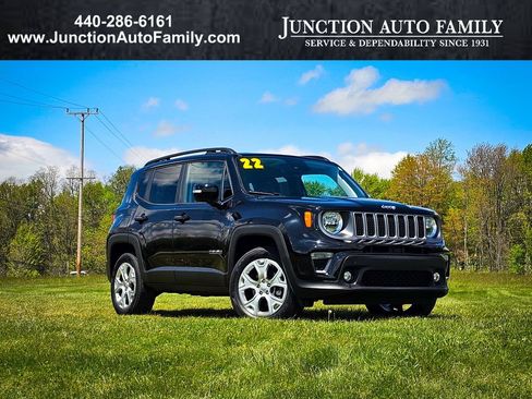 Certified 2022 Jeep Renegade Limited AWD/4WD image 1