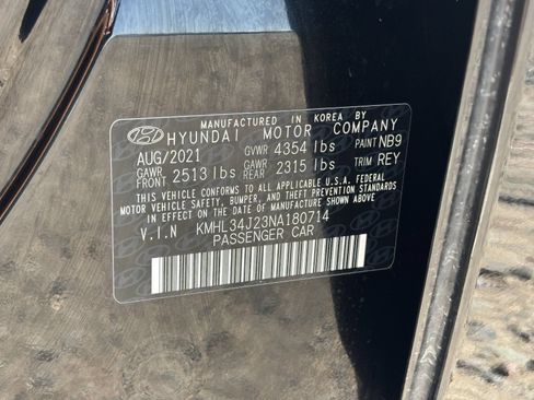Used 2022 Hyundai Sonata Limited FWD image 34