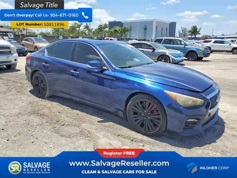 Used 2017 INFINITI Q50 Red Sport 400 RWD image 5