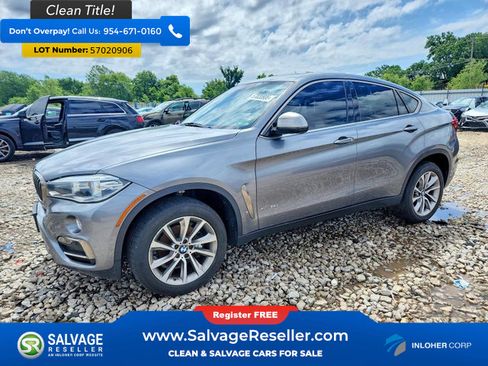 Used 2018 BMW X6 xDrive35i AWD/4WD image 1
