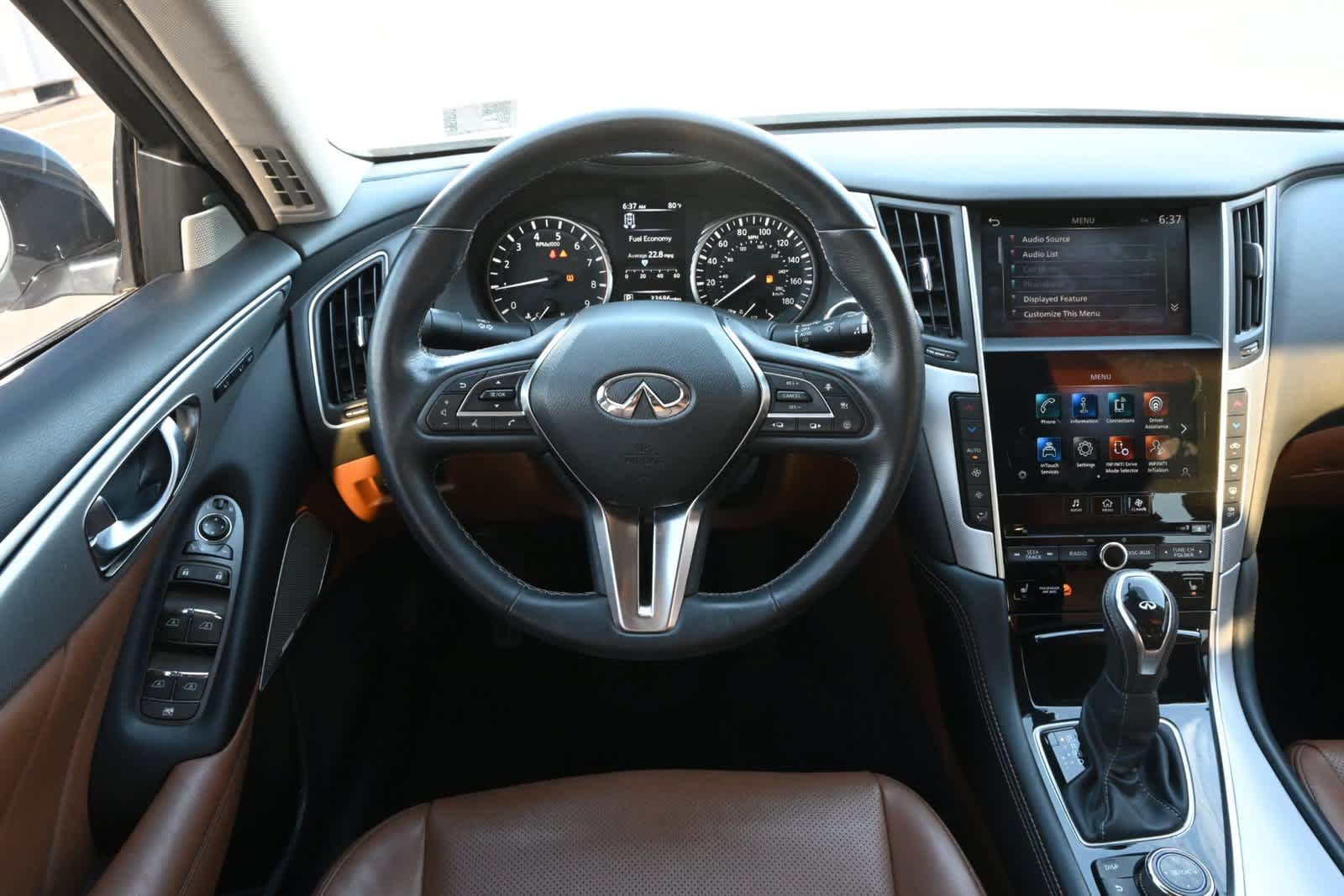 Certified 2023 INFINITI Q50 Luxe w/ Cargo Package RWD image 9