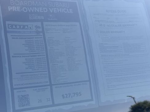 Used 2023 Subaru Outback Onyx Edition AWD/4WD image 28
