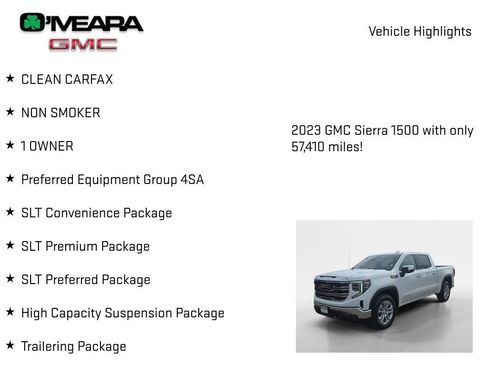 Used 2023 GMC Sierra 1500 SLT w/ SLT Premium Package image 8
