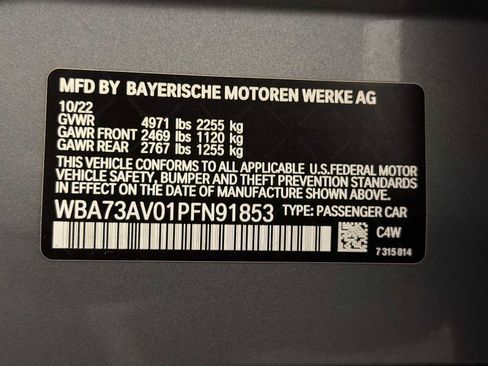 Certified 2023 BMW 430i Gran Coupe xDrive w/ M Sport Package image 22