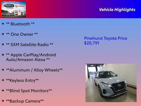 Used 2024 Nissan Kicks SV FWD image 16