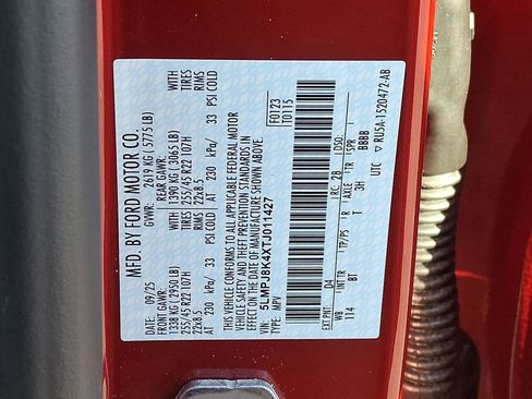 New 2026 Lincoln Nautilus Reserve w/ Jet Appearance Package image 20