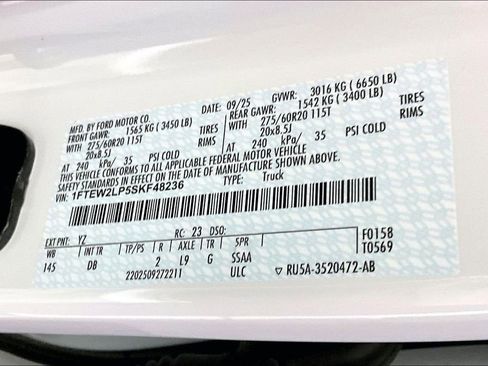 New 2025 Ford F150 STX w/ Equipment Group 200A image 12