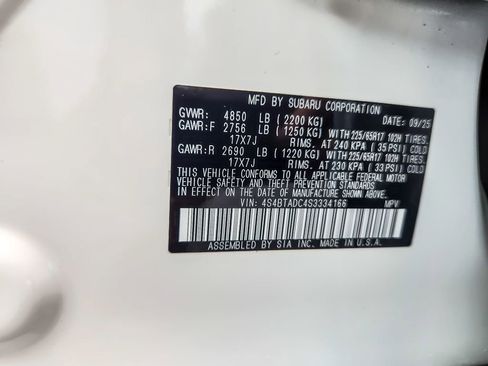 Certified 2025 Subaru Outback Premium w/ Popular Package #1A image 23