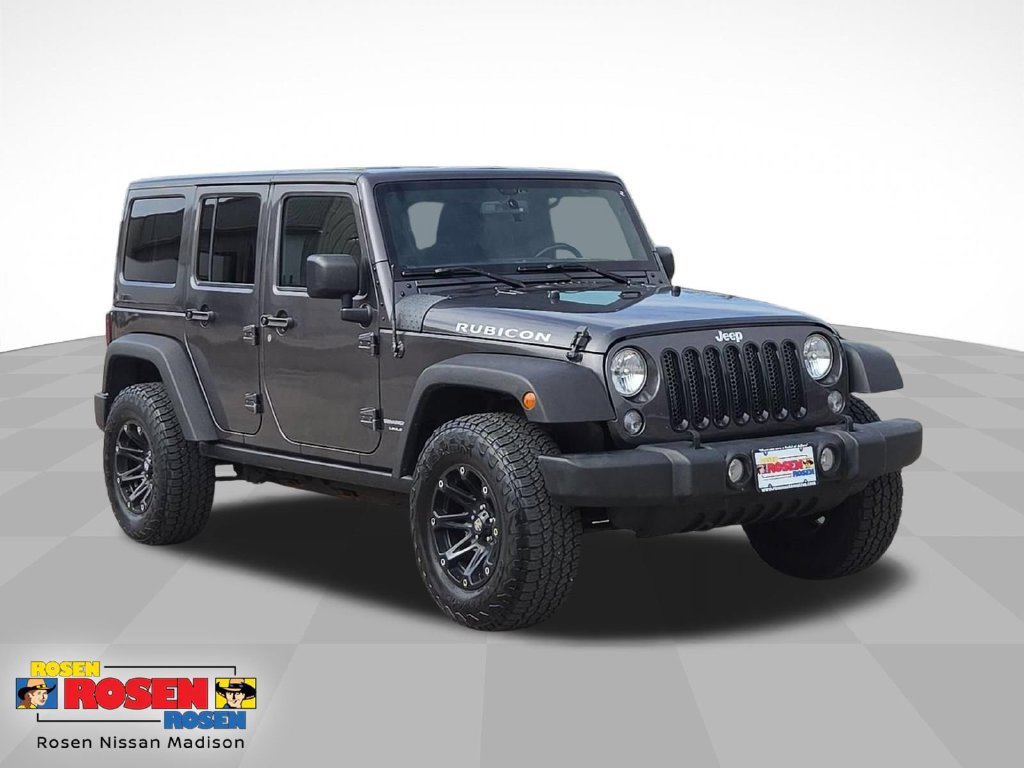 Used 2018 Jeep Wrangler Unlimited Rubicon w/ Cold Weather Group AWD/4WD image 1