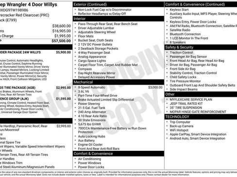 New 2026 Jeep Wrangler Willys image 38