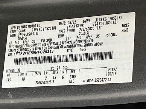 Used 2022 Ford F150 XLT w/ Equipment Group 302A High image 31