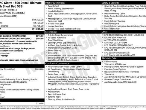New 2026 GMC Sierra 1500 Denali Ultimate w/ LPO, Black Badging Package AWD/4WD image 2