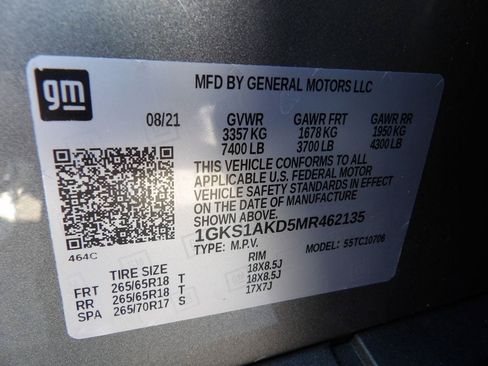 Used 2021 GMC Yukon SLE RWD image 28