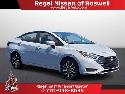 New 2025 Nissan Versa SV w/ Trunk Package