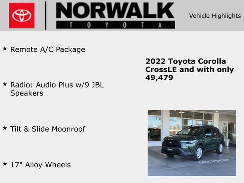 Used 2022 Toyota Corolla Cross LE image 10