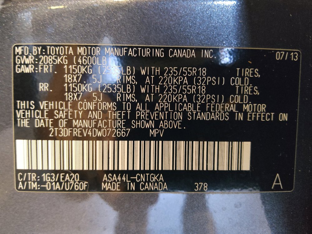 Used 2013 Toyota RAV4 Limited AWD/4WD image 33