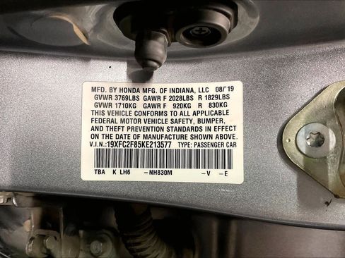 Used 2019 Honda Civic Sport image 34