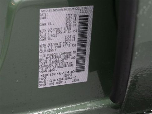 New 2026 Nissan Frontier Pro-X w/ Tow Package image 18