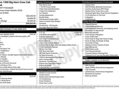 New 2026 RAM 1500 Big Horn AWD/4WD image 3