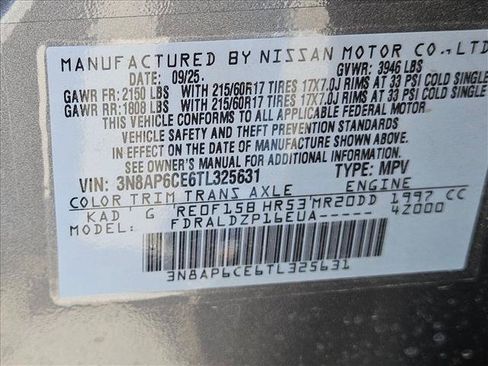 Used 2026 Nissan Kicks SV FWD image 27