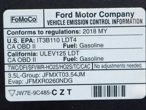 Used 2018 Ford F150 Raptor w/ Equipment Group 802A Luxury image 15