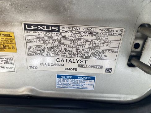 Used 2004 Lexus RX 330 AWD w/ Premium Plus Pkg image 11