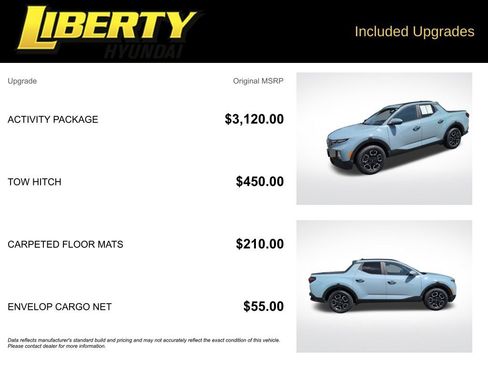 Certified 2023 Hyundai Santa Cruz SEL w/ Activity Package AWD/4WD image 6