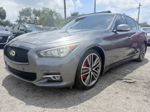 Used 2014 INFINITI Q50 Premium w/ Technology Package RWD image 3