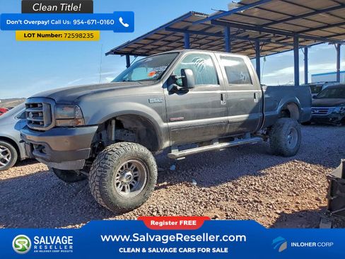 Used 2004 Ford F250 4x4 Crew Cab Super Duty image 1